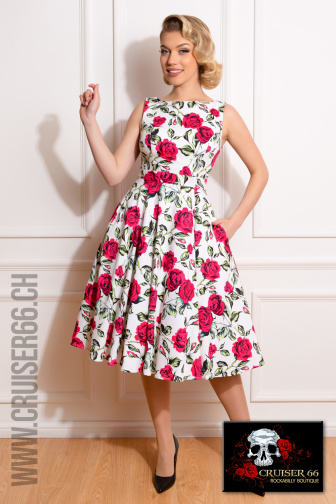 Swing Kleid Braut Hochzeit Hochzeitskleid Weiss Rosen Rot Rockabilly Retro Vintage Swing Cruiser66 Party Hochzeit Mode Boutique Trauzeugin Trauzeuge Brautfuehrer Braeutigam Brautfuehrerin Schweiz Oberbueren St-Gallen Wil Uzwil Frauenfeld Schaffhausen Konstanz Amriswil Winterthur Bischofszell Weinfelden Appenzell Herisau Rorschach Buchs Zuerich Waedenswil Oesterreich Vorarlberg Liechtenstein Vaduz Chur Vintage Fashion 50s 50-s-Style Rock-and-Roll Kleider Sommer Petticoats Swing Fest Night US-Car Meeting Ami-Treffen US-Car Amitreffen Szene Pinup Shop Blusen Top Petticoat Schuhe Bowling Shirt Leopard Polka Dot Cherry Kirschen Latzhosen Skirt Rock Banned Collectif Hearts and Roses Hell Bunny Six Popsoda Dolly Dotty King Queen Kerosin Lady Vintage Rumble 59 Unique Vintage Rusty Pistons Vivien of Holloway Grace In LA Rock Revival Miss Me